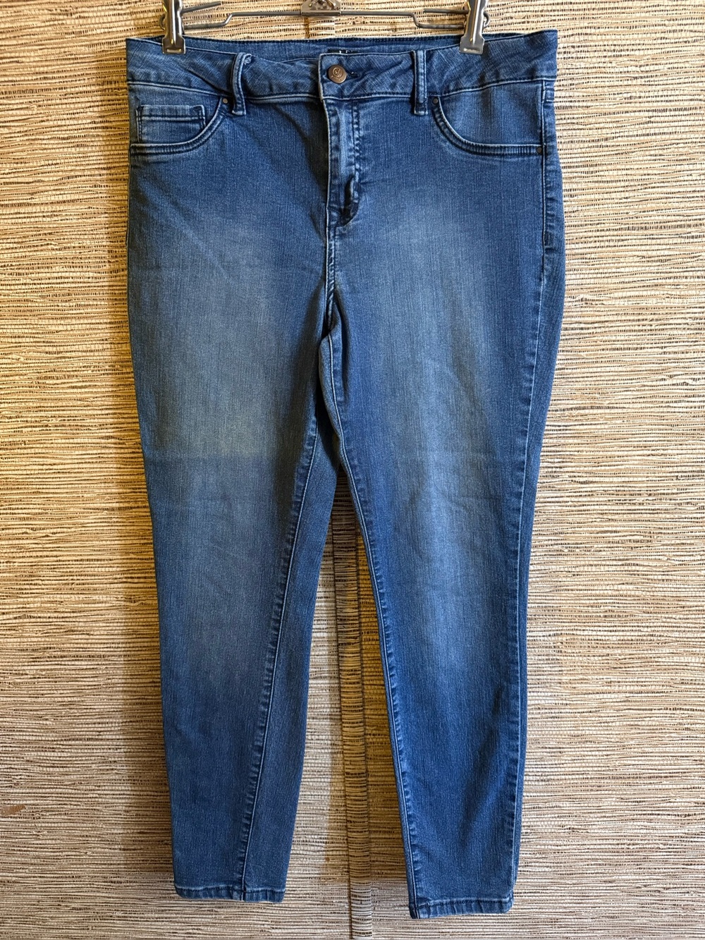D. Jeans Women’s Size 10 Blue Skinny Crop Stretch Mid Rise